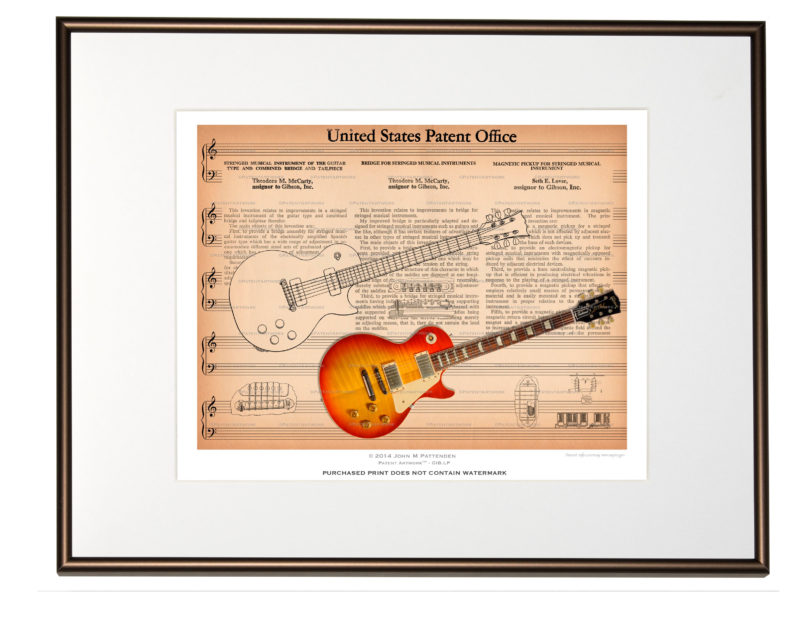 Les Paul Bronze Framed