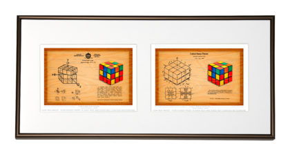 Rubik Cube Bronze Double