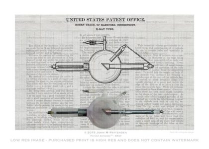 Xray Patent Artwork Print